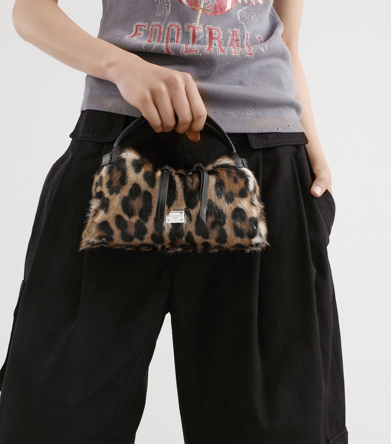 Dolce&Gabbana goat hair Vittoria top-handle bag - British product
