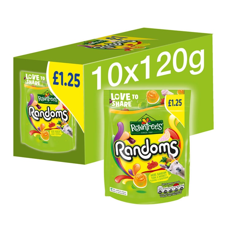 Rowntrees Randoms PMP 125 10 x 120g