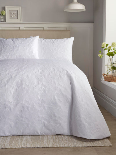 Next Serene White Butterfly Garden Duvet Cover Set- Buy online at McGrocer