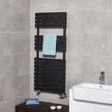 Ultraheat Poplar radiator black 1106x500mm (British brand)