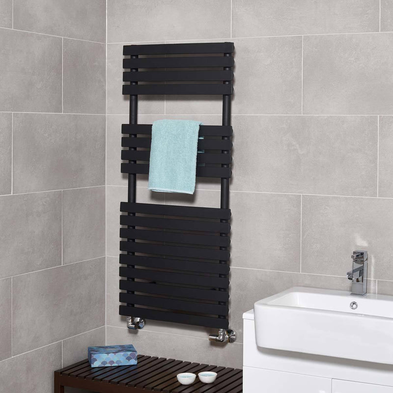 Ultraheat Poplar radiator black 1106x500mm (British brand)