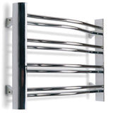 Ultraheat Petit chrome 420x600mm towel radiator, imported from the UK