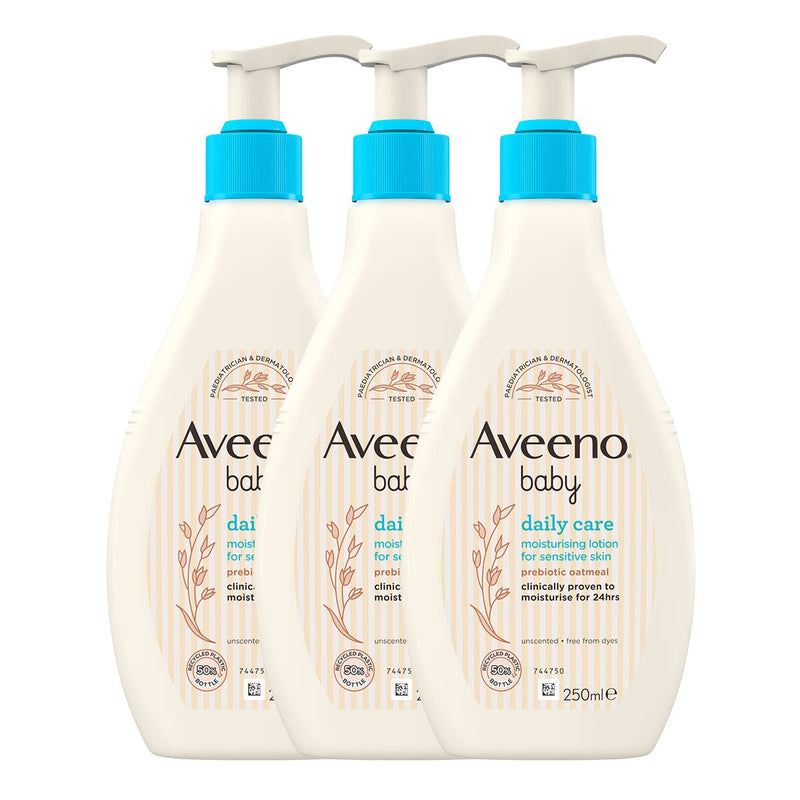Aveeno baby lotion 3 x 250ml - British product