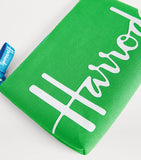 Harrods Small Cotton Logo Pouch, UK version