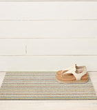Chilewich Skinny Stripe Shag Doormat 46cm x 71cm - British product