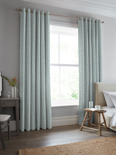 Next Laura Ashley Campion Duck Egg Made to Measure Curtains- Buy online at McGrocer