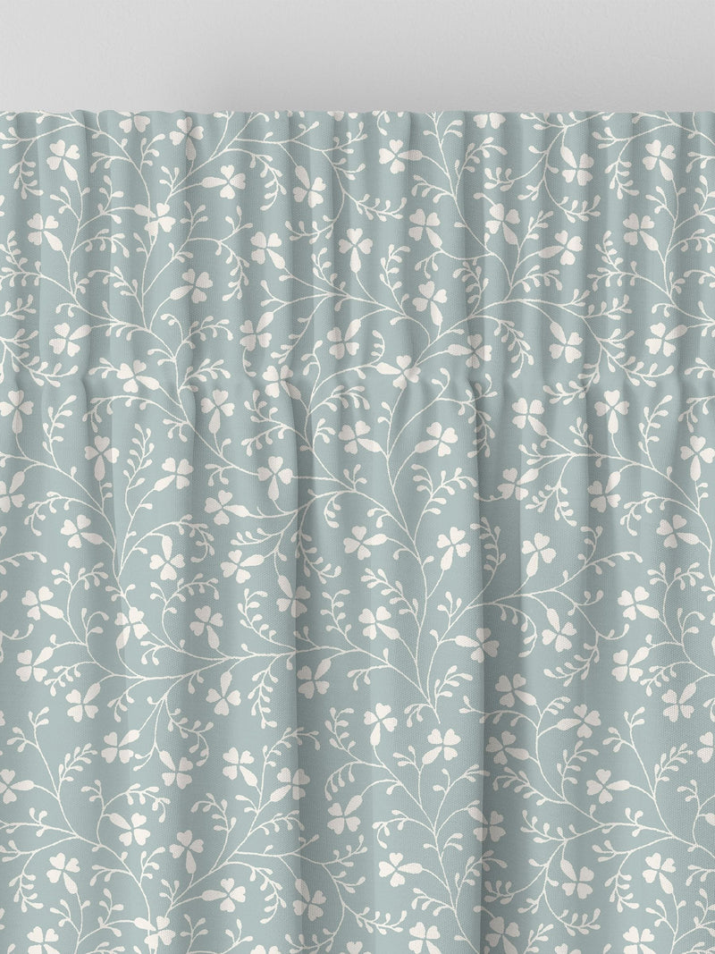 Laura Ashley duck egg campion made to measure curtains - British product