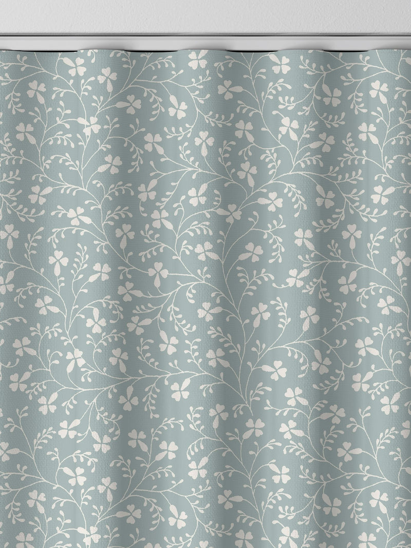 Laura Ashley duck egg campion made to measure curtains - British product