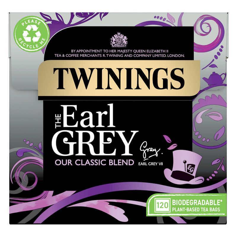 Twinings Earl Grey Tea Bags 360 count, imported from the UK