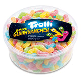 Costco UK Trolli Sour Glowworms Jelly Gummies 1kg- Buy online at McGrocer