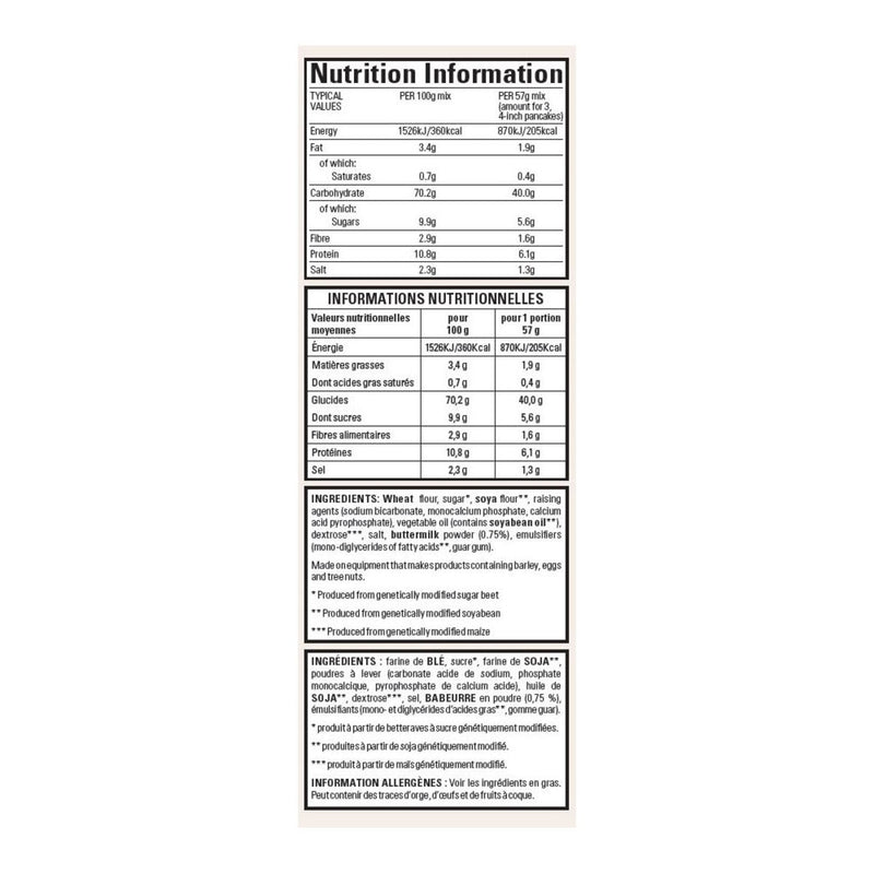 Krusteaz Buttermilk Pancake Mix 4.53kg, UK version