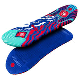 Sno-Storm 48 inch foam snowboard sled with tow rope, imported from the UK