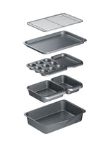 Next MasterClass 7 Piece Grey Stacking Bakeware Set- Buy online at McGrocer