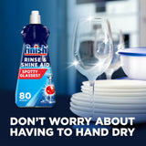 Finish dishwasher rinse aid 2 x 800ml - British product