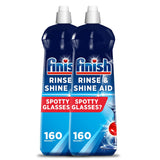Costco UK Finish Dishwasher Rinse Agent 2 x 800ml Rinse Aid- Buy online at McGrocer