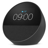 Amazon Echo Spot 2024 smart alarm clock black, imported from the UK