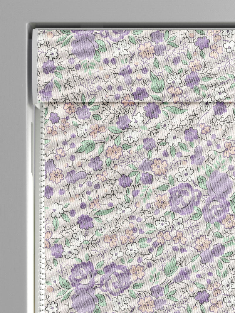 Laura Ashley Lavender Rowena roman blinds (British brand)