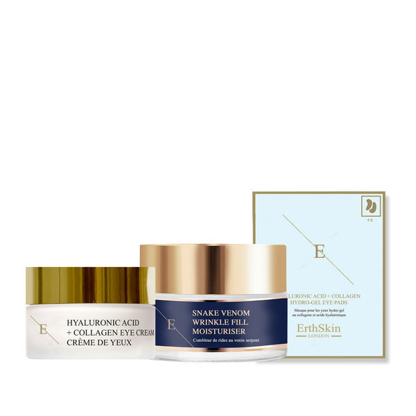 ErthSkin Eye Cream and Pads Set 80ml - British product