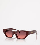 Versace cat-eye red tint sunglasses - British product