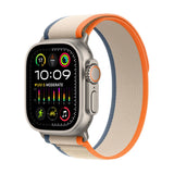 Costco UK Apple Watch Ultra 2 Smartwatch with GPS + Cellular, 49mm Titanium Case and Orange/Beige Trail Loop- Buy online at McGrocer