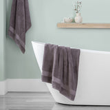 Grandeur purple bath towel 2 pack 76x147cm - British product