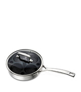 Harrods Le Creuset 3-Ply Stainless Steel Sauté Pan with Poaching Insert 20cm- Buy online at McGrocer