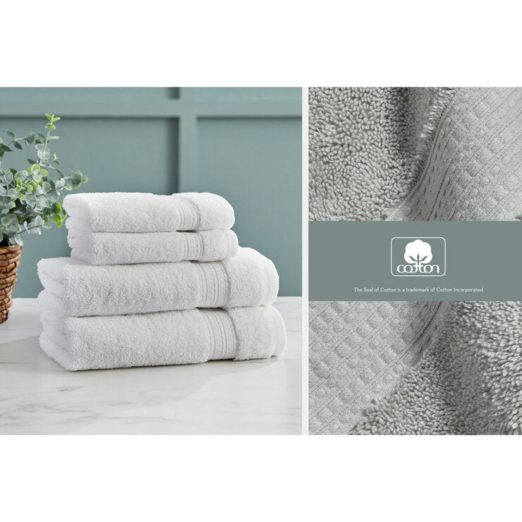 Grandeur bath towels grey 76x147cm (British brand)