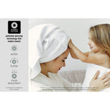 Grandeur bath towels grey 76x147cm (British brand)