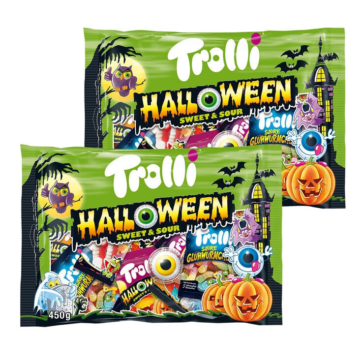 Trolli Halloween Sweet Sour Mix 2 x 450g