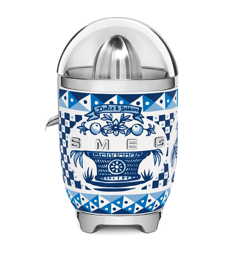 Smeg x Dolce & Gabbana Blu Mediterraneo Citrus Juicer (British brand)