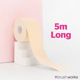 Brushworks body tape shade 1.0 vanilla 5m - British product