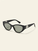 John Lewis Gucci Women's Cat Eye Sunglasses - Black Frame- Buy online at McGrocer
