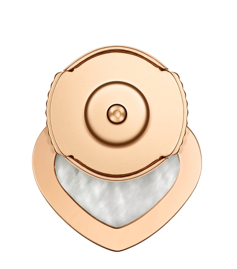 Chopard My Happy Hearts rose gold mother-of-pearl single earring - British product
