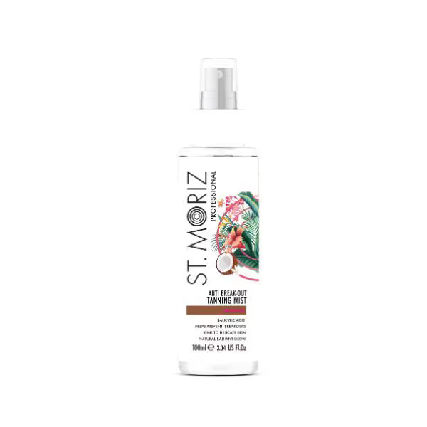 St Moriz Coconut Paradise Anti-Breakout Face Mist 100ml (British brand)