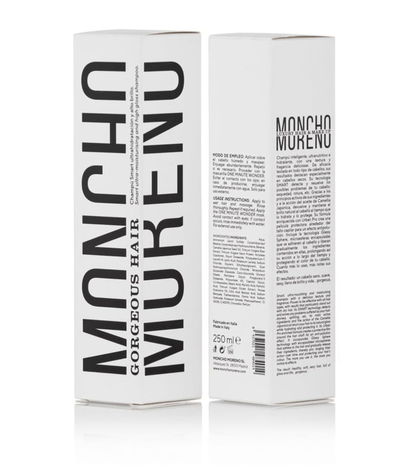 MONCHO MORENO Gorgeous Hair Shampoo 250ml, imported from the UK