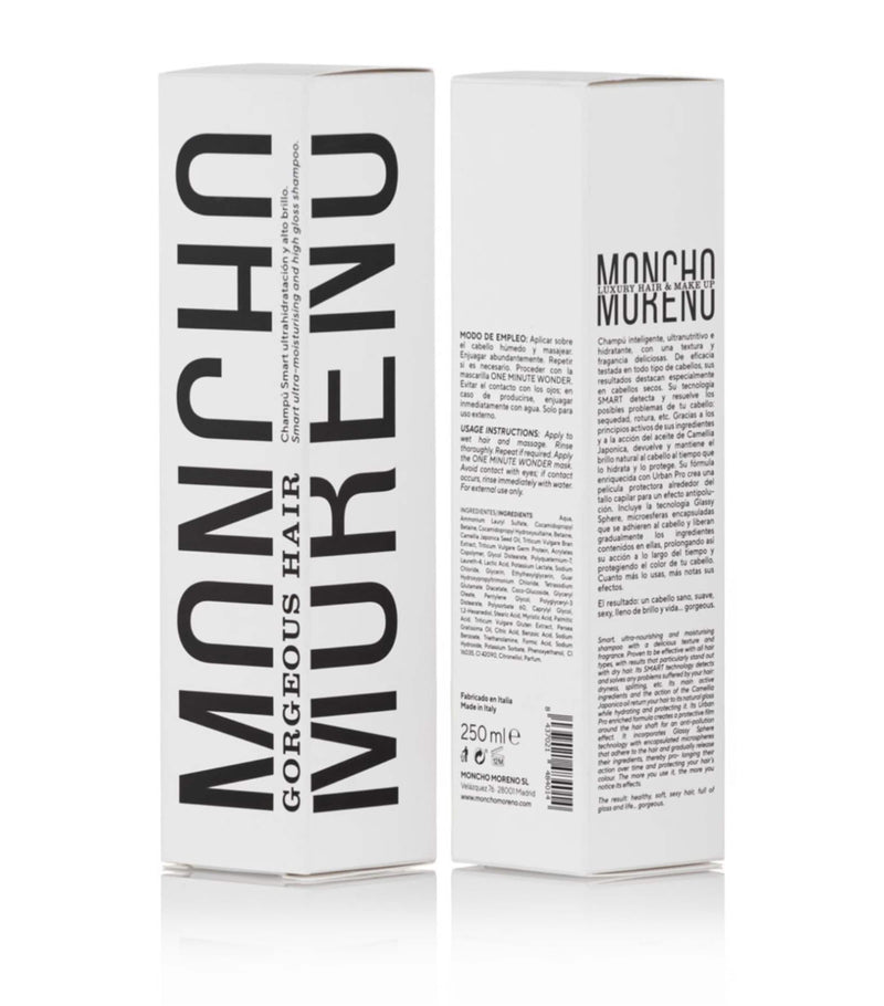 MONCHO MORENO Gorgeous Hair Shampoo 250ml, imported from the UK