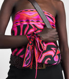 Pucci embellished printed scarf 5x160cm (British brand)