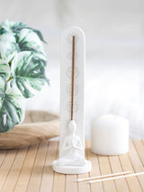 Next Something Different White Chakra and Yoga Pose Incense Stick Holder One Size- Buy online at McGrocer