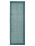 Origin Rugs duck egg blue runner rug 67x200cm - British product