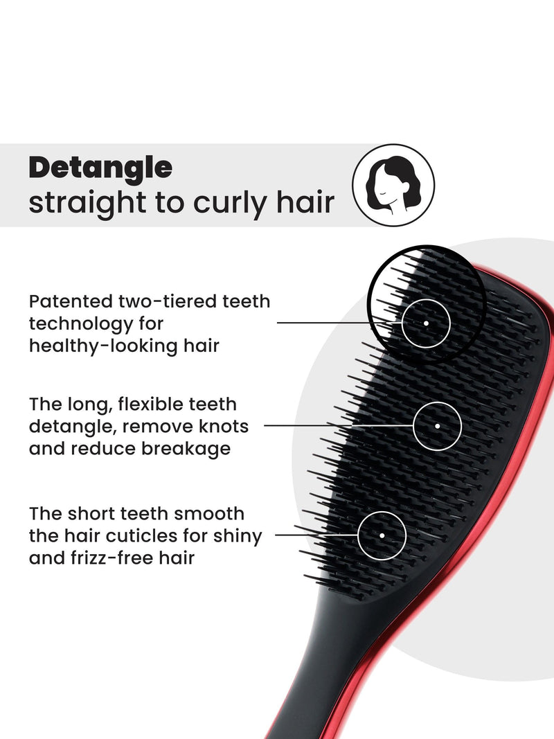 Tangle Teezer Devil Wears Prada detangler hairbrush (British brand)