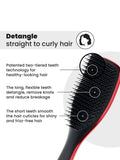 Tangle Teezer Devil Wears Prada detangler hairbrush (British brand)