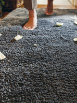 Next My Lux Charcoal Washable Runner Rug - 67x150cm- Buy online at McGrocer