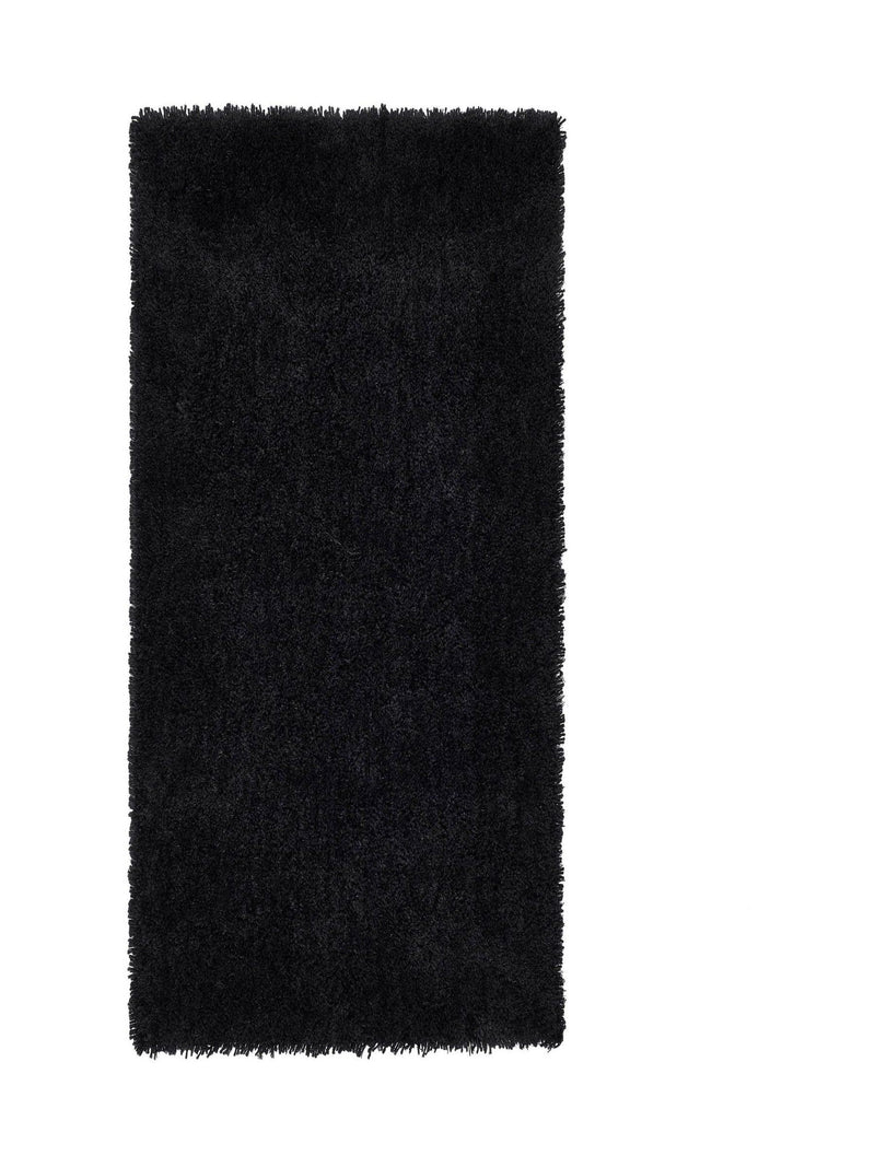 Origin Rugs Black Chicago runner rug (British brand)