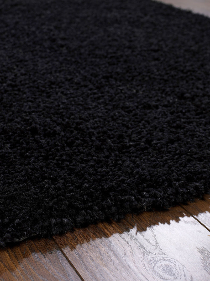 Origin Rugs Black Chicago runner rug (British brand)
