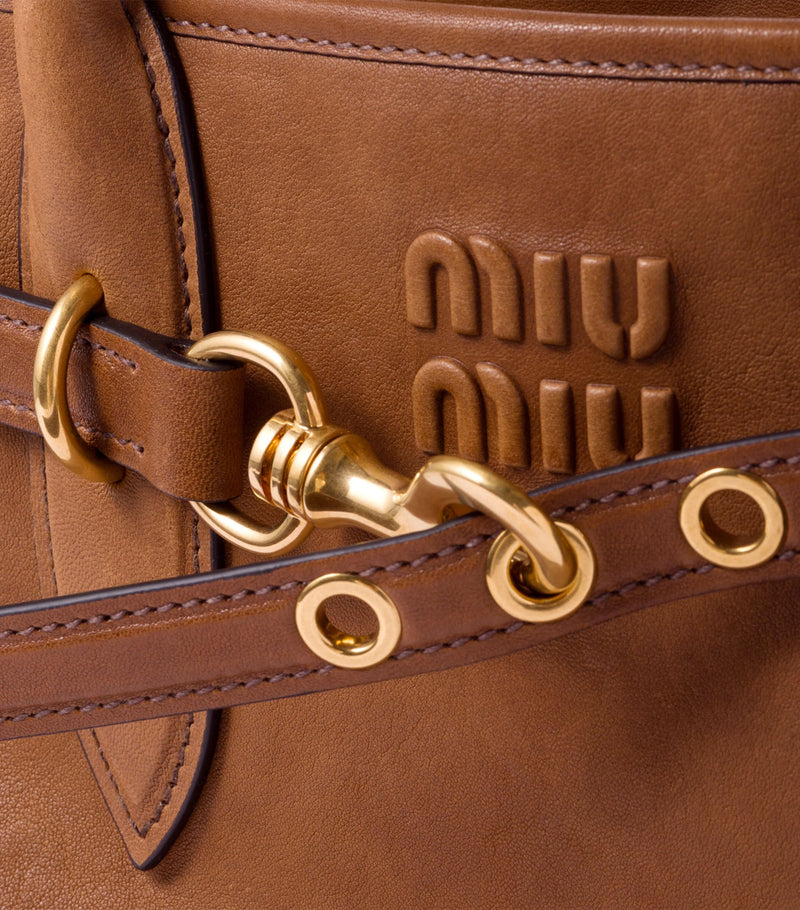 Miu Miu Aventure top-handle bag nappa leather, UK version