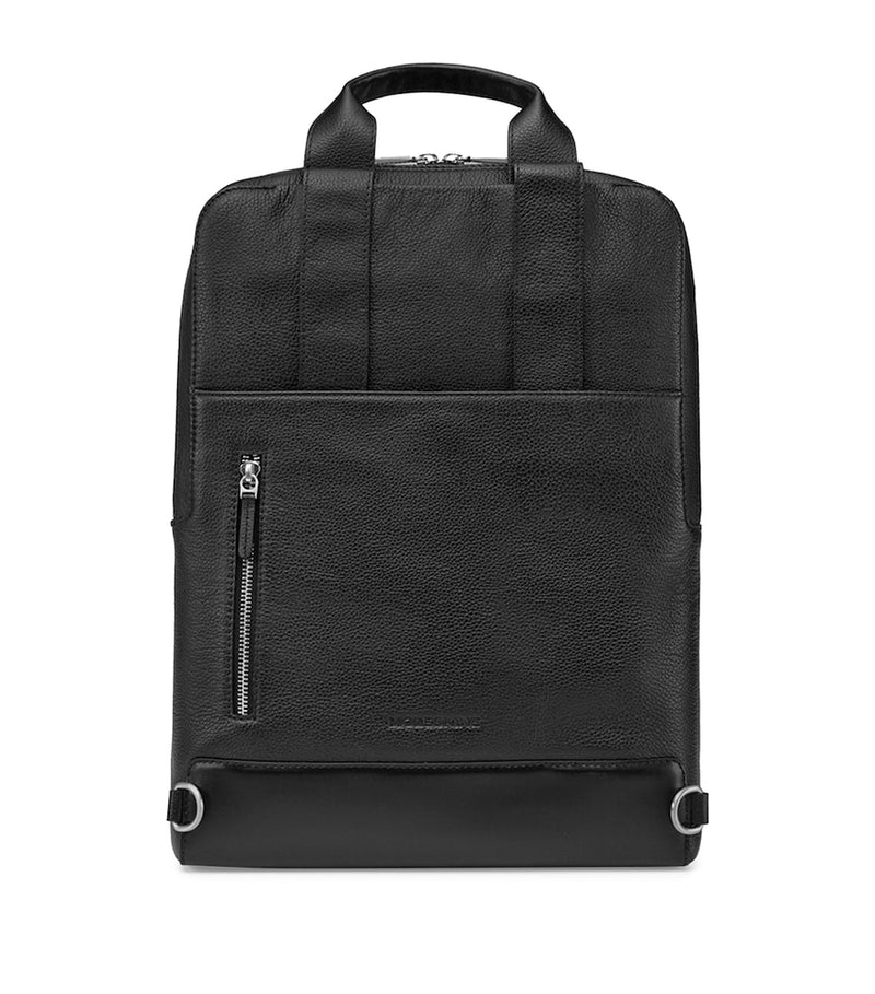 Moleskine leather laptop bag for 15-inch devices - British product