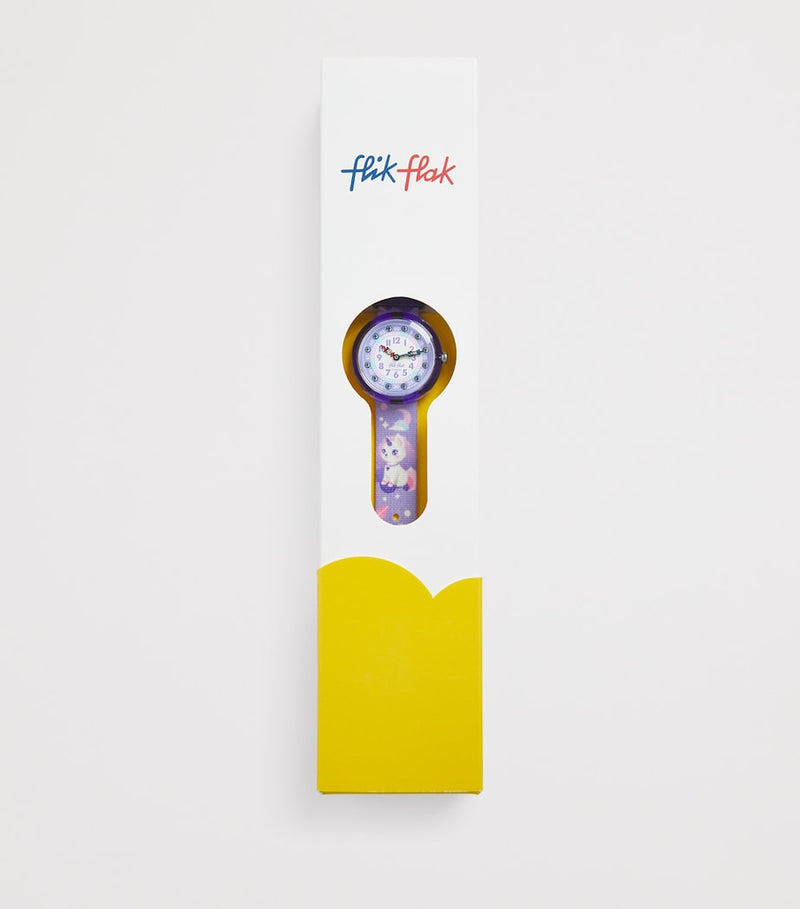 Flik Flak children's watch Cosmicat Mystic Land 32mm, UK version