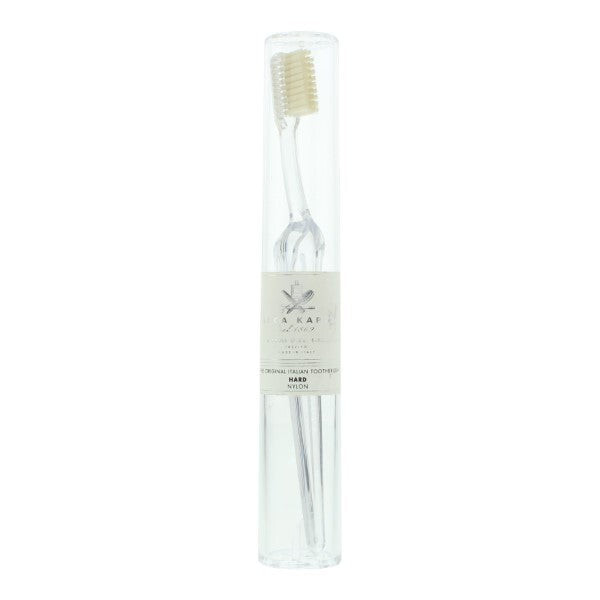 Acca Kappa Lympio Ocean Blue Hard Nylon Toothbrush - British product