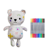 Harrods eatsleepdoodle Colour-In and Doodle Artie Bear Creative Toy- Buy online at McGrocer