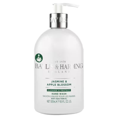 Baylis & Harding Jasmine & Apple Blossom Anti-Bacterial hand wash 500ml - British product